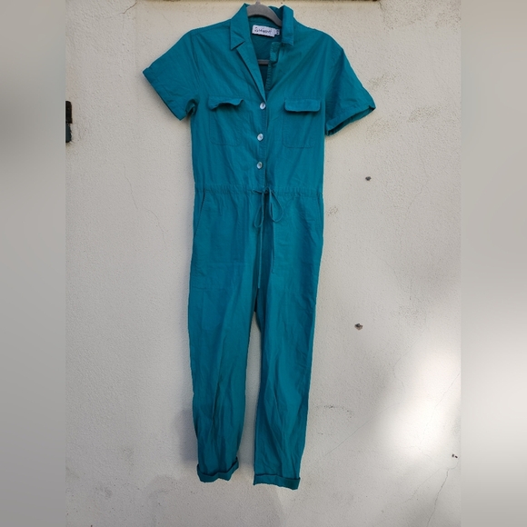 RACHEL ANTONOFF Matthew Jumpsuit in Peacock - Picture 4 of 11